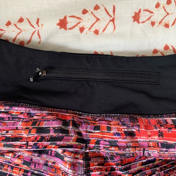 Lululemon size six 2 inch running shorts - Picture 3 of 3